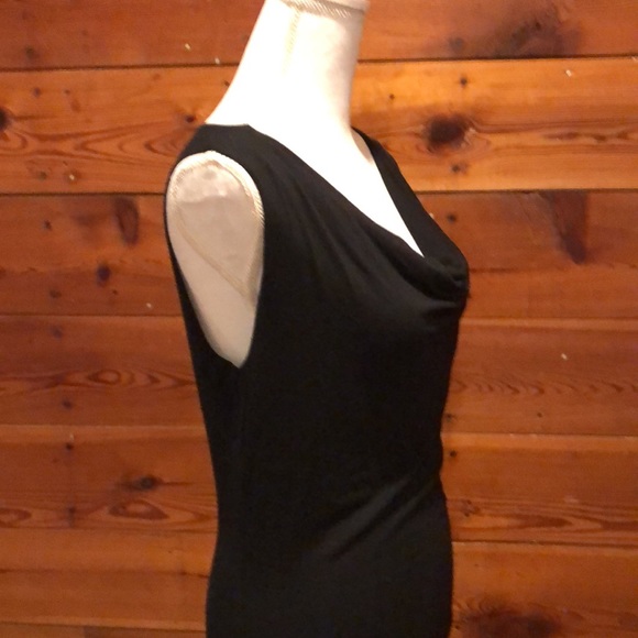 Amour Vert Paris eco Friendly Cowl Neck Black Dre - Picture 10 of 16